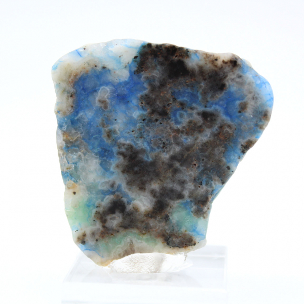 Azurite Malachite slice for mineral collection