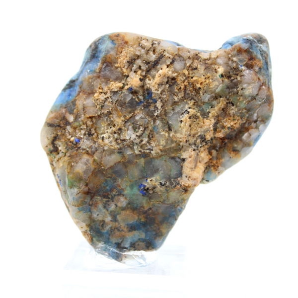 Azurite Malachite slice for ornament