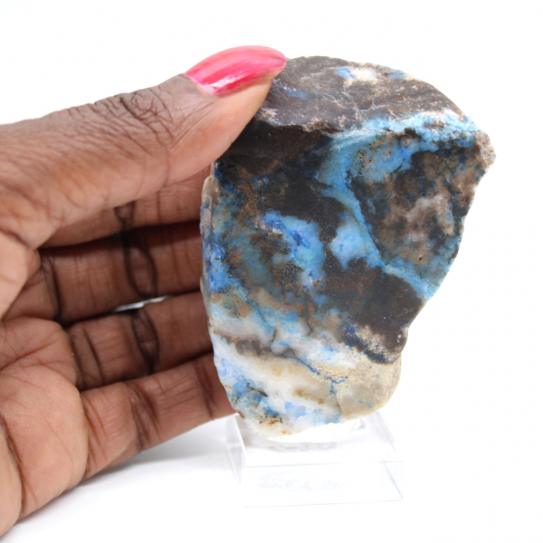 Azurite Malachite slice for mineral collection