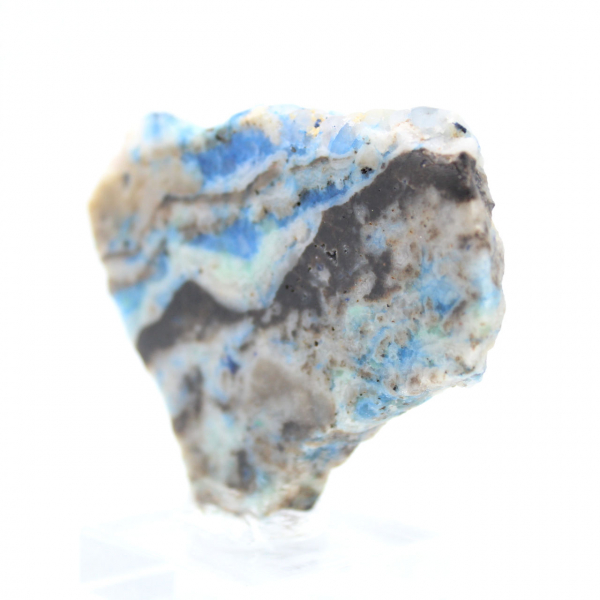Polished Azurite Malachite slice quality raw mineral