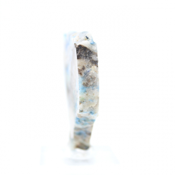 Polished Azurite Malachite slice quality raw mineral