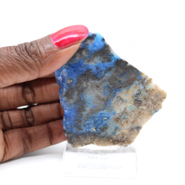 Azurite Malachite slice for ornament