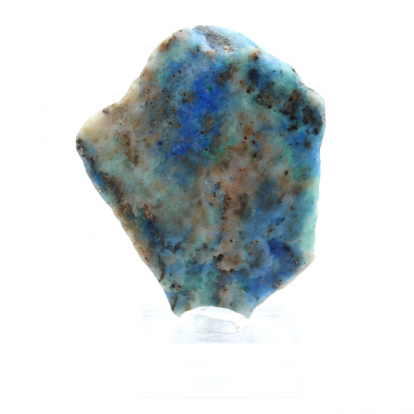 Azurite Malachite slice for mineral collection