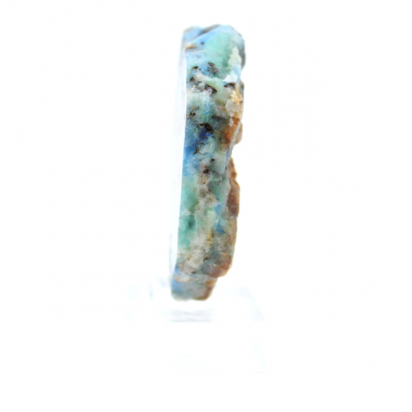 Azurite Malachite stone slice for collection and crafting