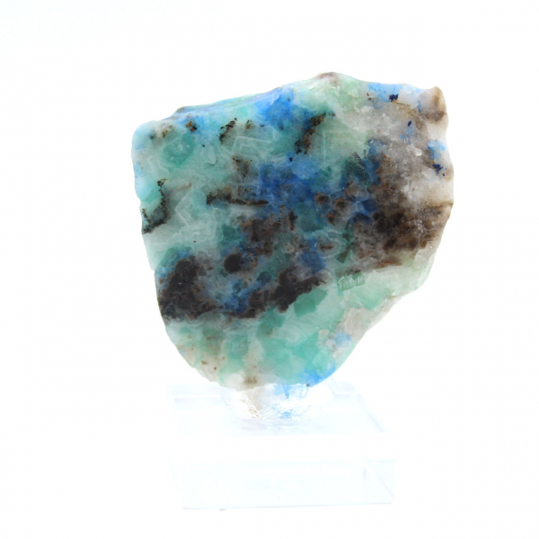 Azurite Malachite slice for mineral collection