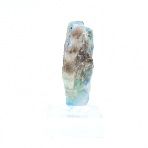 Authentic Azurite Malachite stone slice for decoration