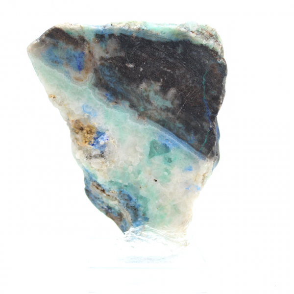 Azurite Malachite slice for ornament