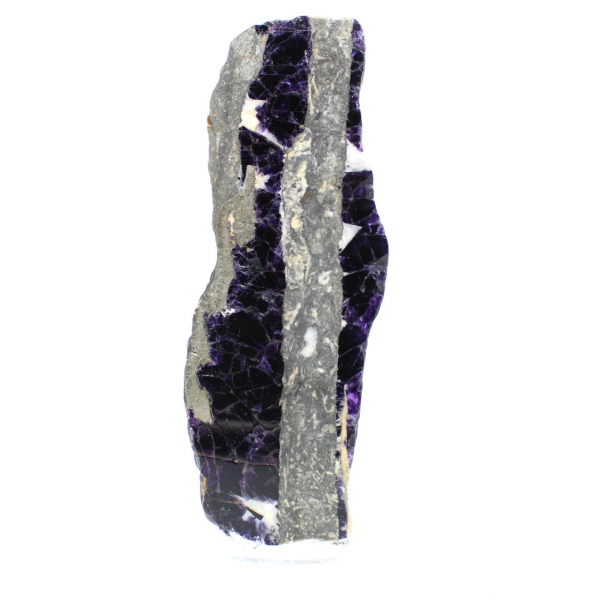 Fluorite and Pyrite slice for mineral collection