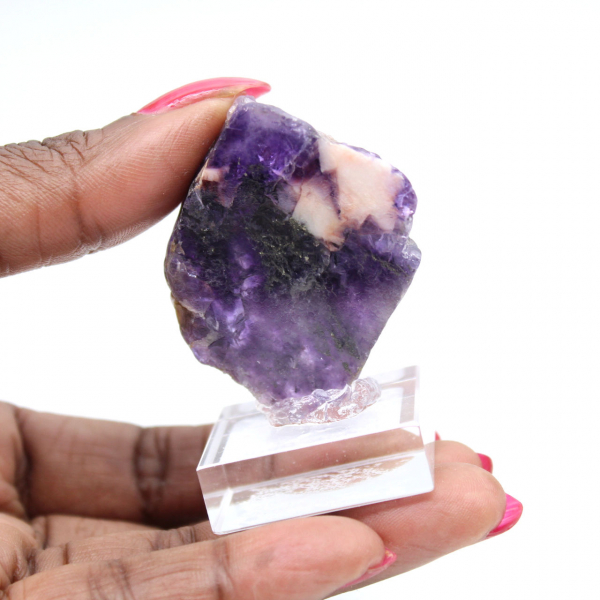 Natural Fluorite Pyrite slice ideal for collection