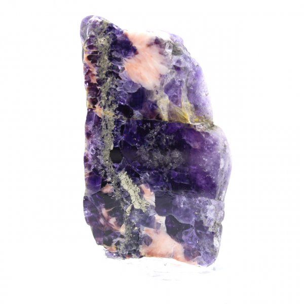 Fluorite Pyrite stone raw mineral for collection