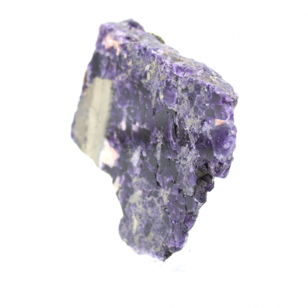 Natural Fluorite Pyrite stone unique mineral