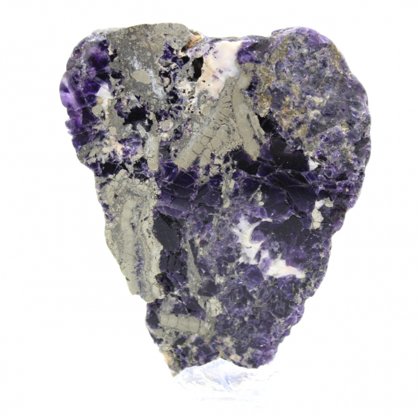 Natural Fluorite Pyrite slice ideal for collection