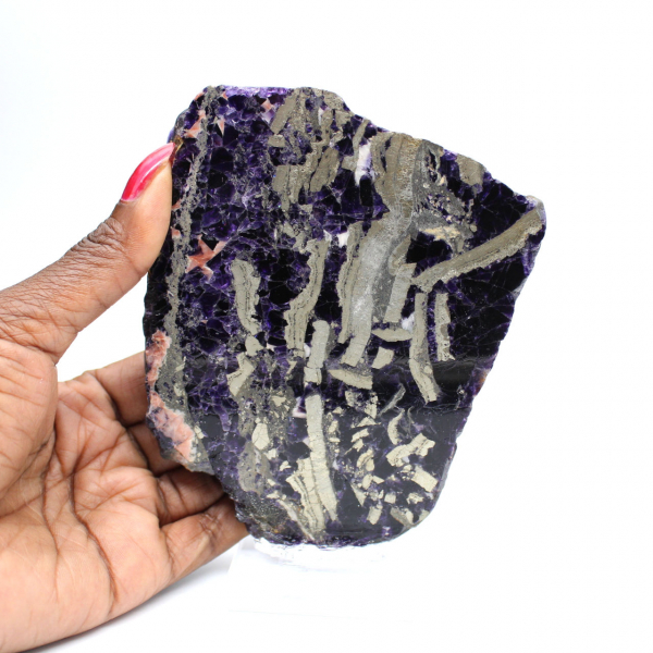 Fluorite Pyrite stone raw mineral for collection