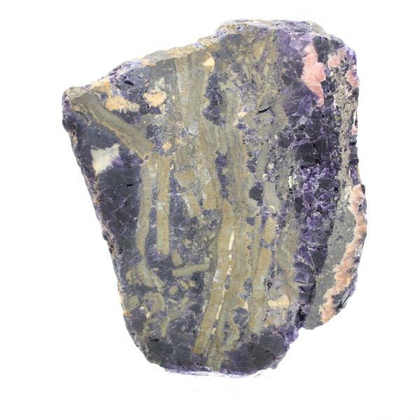 Fluorite Pyrite stone raw mineral for collection