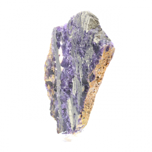 Fluorite and Pyrite slice for mineral collection