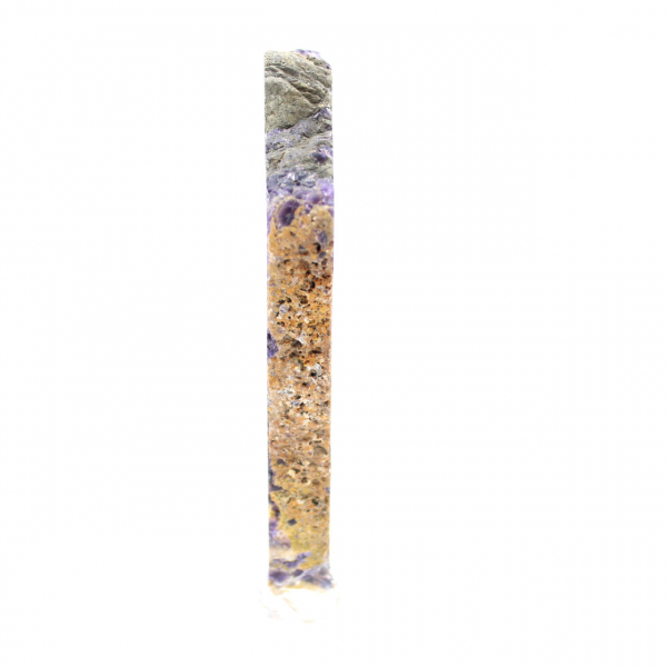 Fluorite and Pyrite slice for mineral collection