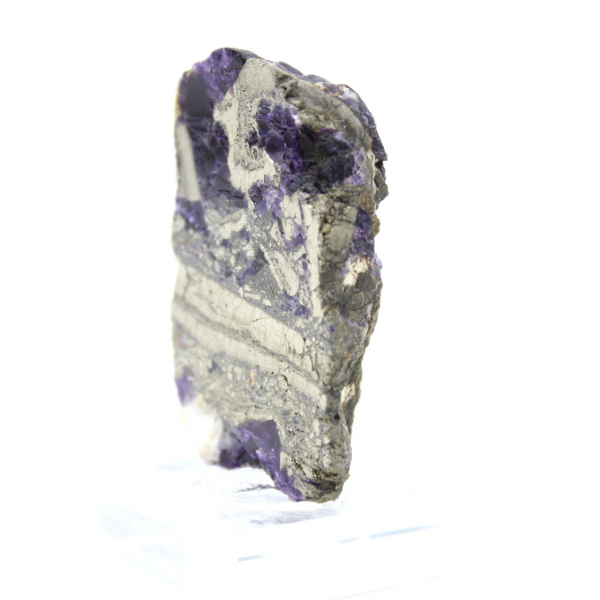 Natural Fluorite Pyrite stone unique mineral
