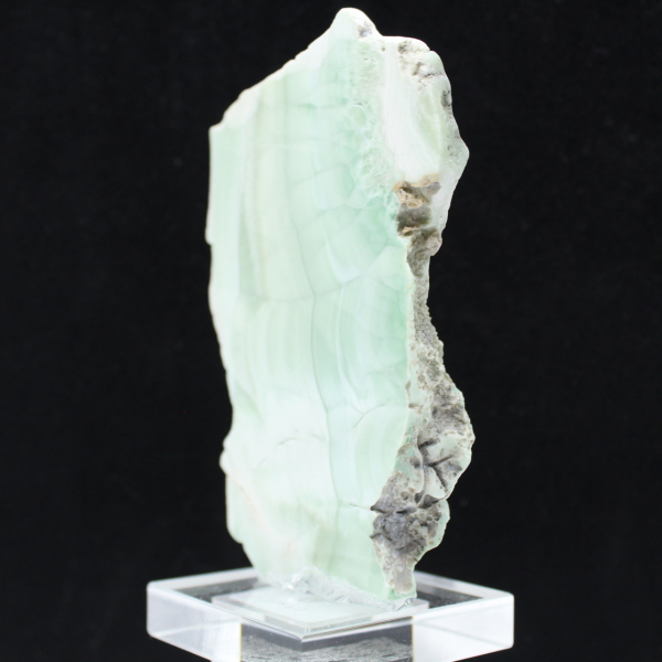 Natural Green Aragonite stone slice