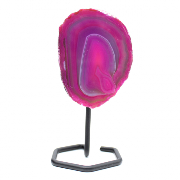  Pink dyed agate