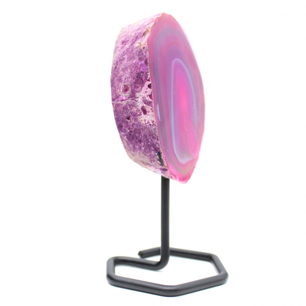 Pink dyed agate