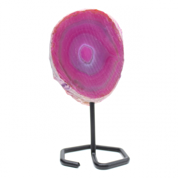  Pink dyed agate