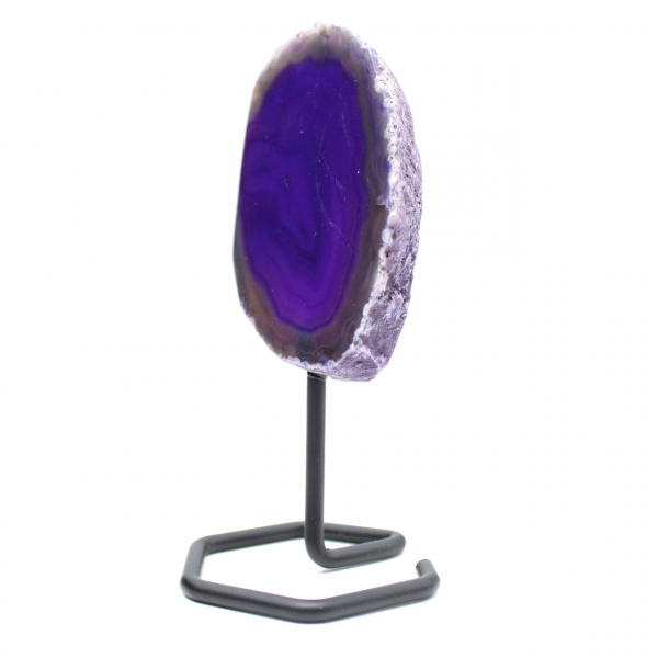  Purple dyed agate
