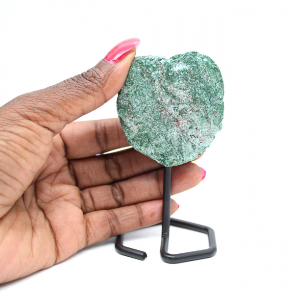  Green fuchsite rock