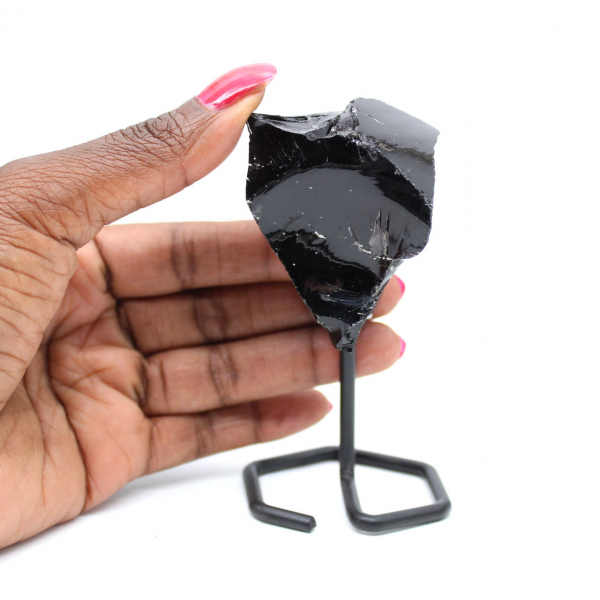  Black obsidian