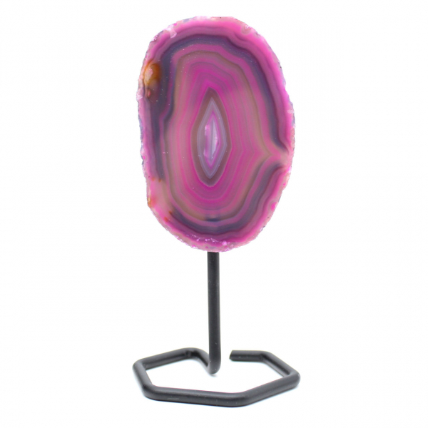  Pink dyed agate