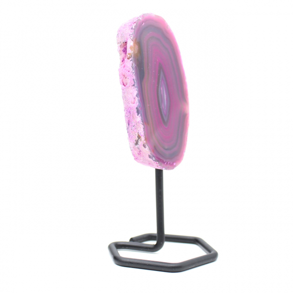  Pink dyed agate