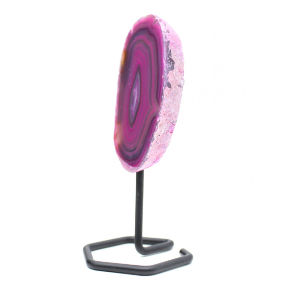  Pink dyed agate