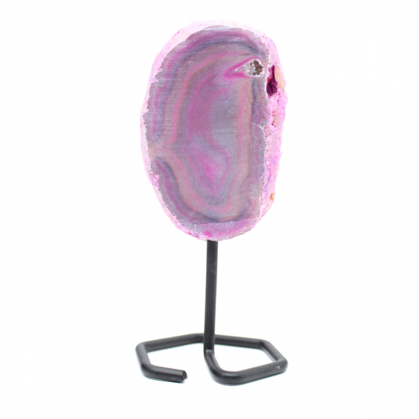  Pink dyed agate