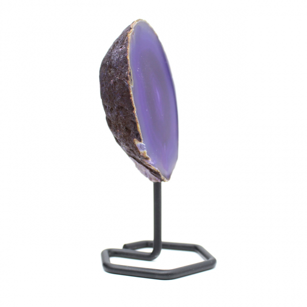  Purple dyed agate