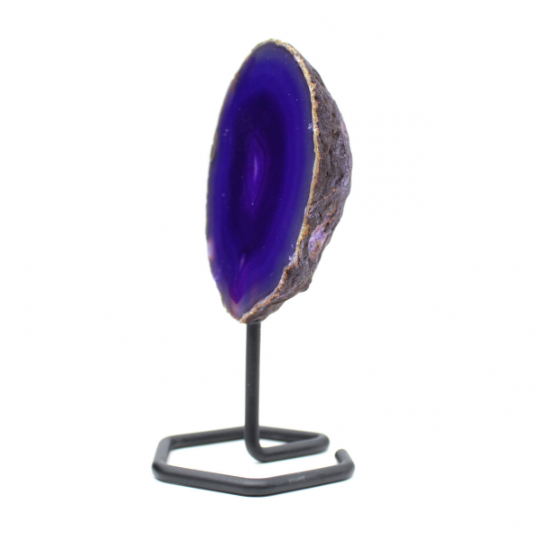  Purple dyed agate