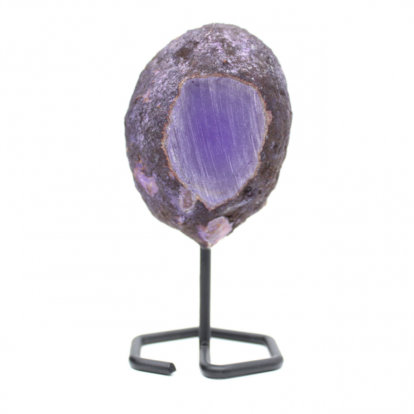  Purple dyed agate