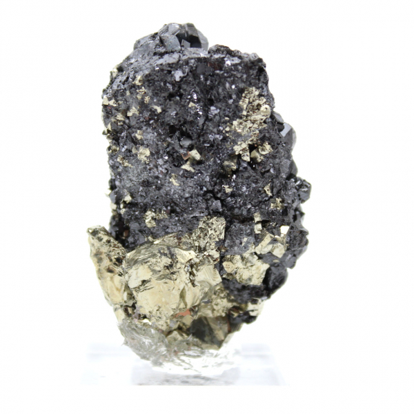Authentic Mineral Pyrite-Sphalerite