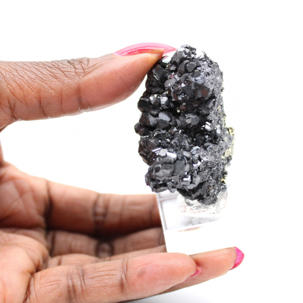 Authentic Mineral Pyrite-Sphalerite