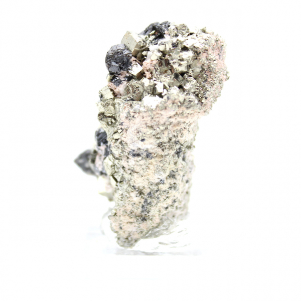 Mineral Sample Pyrite Sphalerite