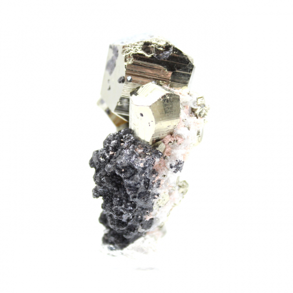 Raw Specimen Pyrite and Sphalerite