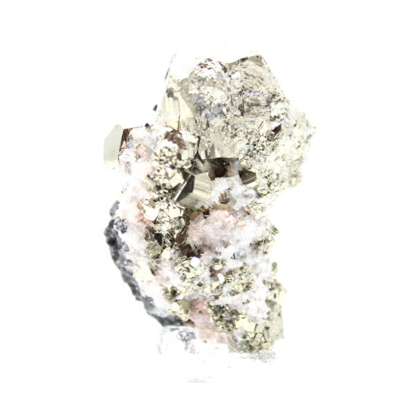 Raw Specimen Pyrite and Sphalerite