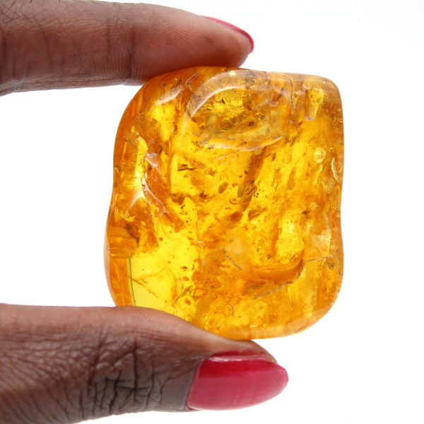 Genuine Yellow Amber from Lithuania – Natural Pebble Item
