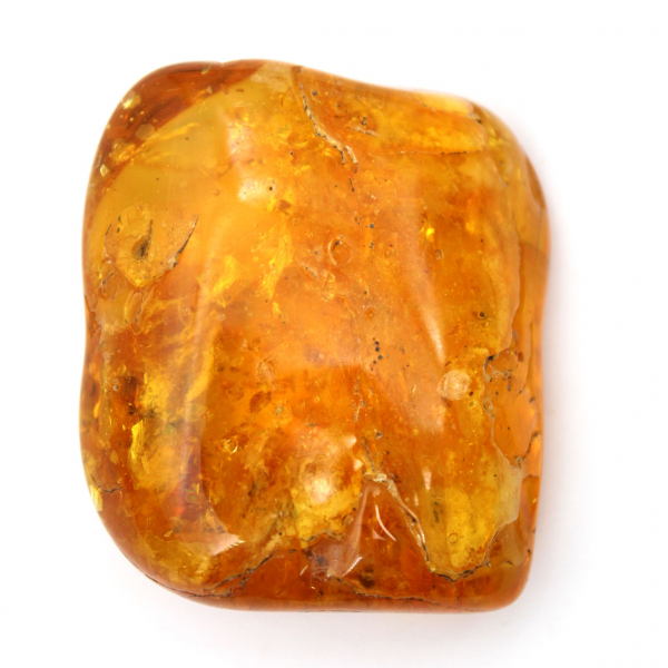 Genuine Yellow Amber from Lithuania – Natural Pebble Item