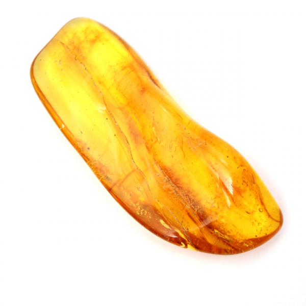 Mini Yellow Amber Pebble – Natural Baltic Stone