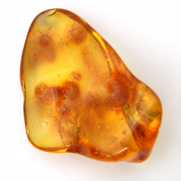 Yellow Amber Pebble, Mineral Object Lithuania – Decorative Specimen