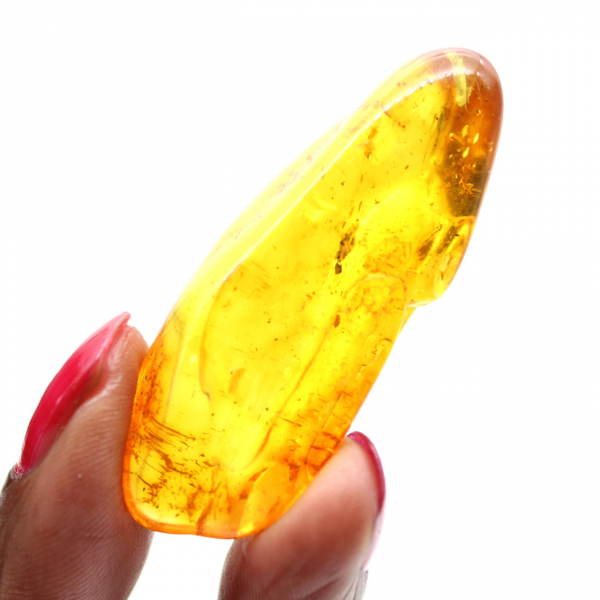 Yellow Amber Stone from Lithuania – Pebble for Aesthetics