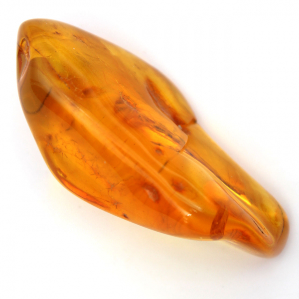 Yellow Amber Object Lithuania – Natural and Authentic Pebble