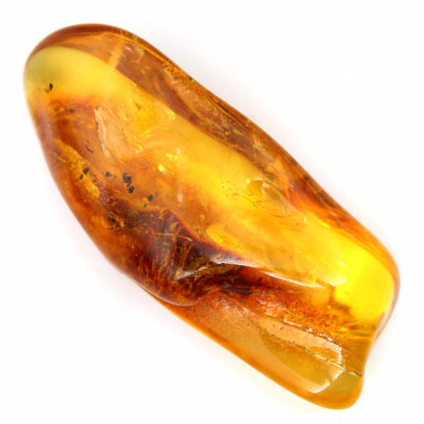 Polished Yellow Amber Pebble – Collector’s Specimen Lithuania