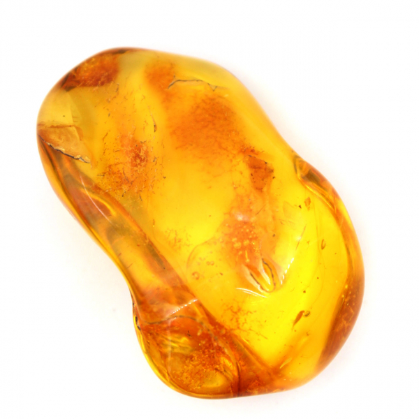 Natural stone Yellow amber – Lithuanian collection pebble