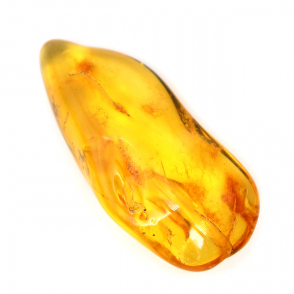 Yellow Amber from Lithuania – Natural Pebble, Collection Specimen