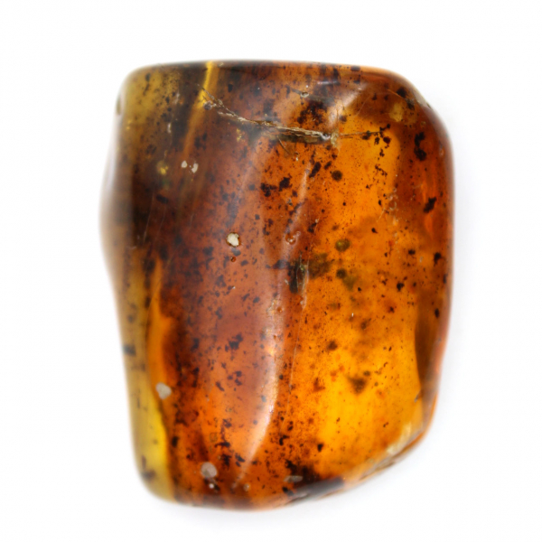 Natural Polished Baltic Amber Pebble - Decorative Piece